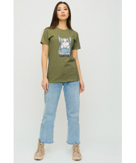 Футболка Boyfriend / дышащий принт /