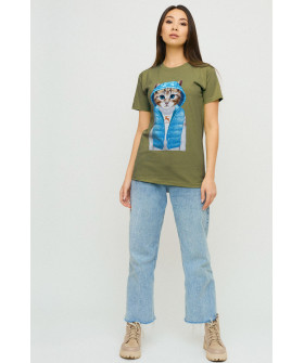 Футболка Boyfriend / дышащий принт /