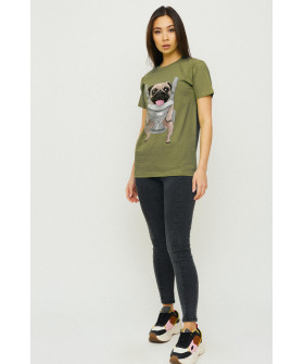 Футболка Boyfriend / дышащий принт /