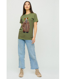 Футболка Boyfriend / дышащий принт /