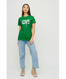 Футболка Boyfriend / дышащий принт /