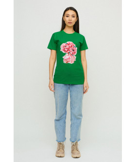 Футболка Boyfriend / дышащий принт /