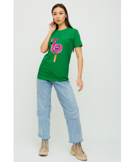 Футболка Boyfriend / дышащий принт /