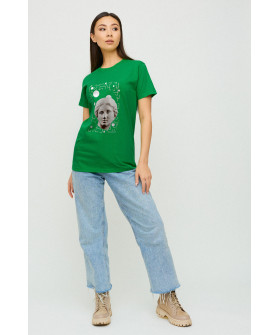 Футболка Boyfriend / дышащий принт /