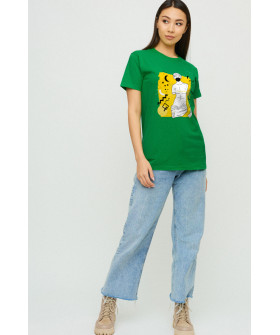 Футболка Boyfriend / дышащий принт /