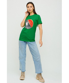 Футболка Boyfriend / дышащий принт /