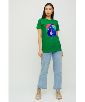 Футболка Boyfriend / дышащий принт /