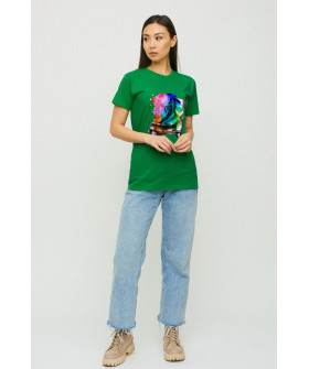 Футболка Boyfriend / дышащий принт /