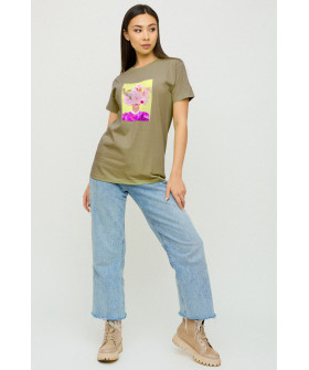 Футболка Boyfriend / дышащий принт/