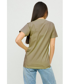 Boyfriend T-shirt / breathable print /