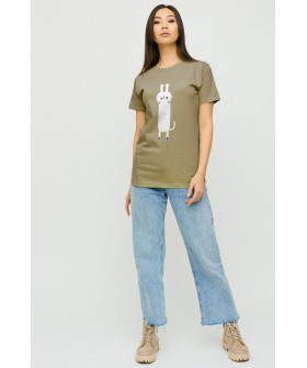 Футболка Boyfriend / дышащий принт/