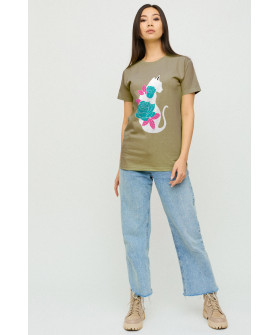 Футболка Boyfriend / дышащий принт/