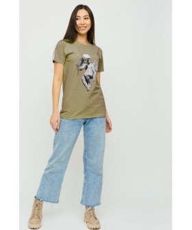 Футболка Boyfriend / дышащий принт/