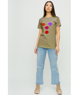 Футболка Boyfriend / дышащий принт/