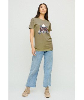 Футболка Boyfriend / дышащий принт/