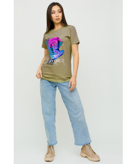 Футболка Boyfriend / дышащий принт/