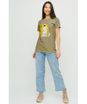 Футболка Boyfriend / дышащий принт/