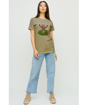 Футболка Boyfriend / дышащий принт/