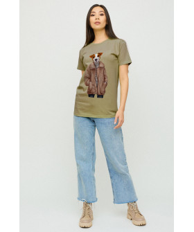 Футболка Boyfriend / дышащий принт/