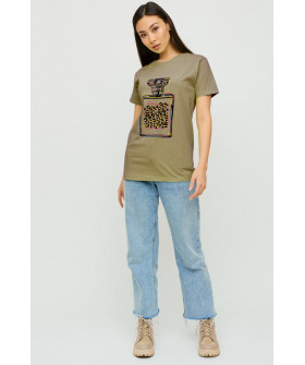 Футболка Boyfriend / дышащий принт/