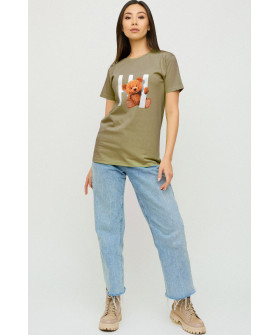 Футболка Boyfriend / дышащий принт/