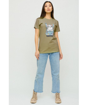 Футболка Boyfriend / дышащий принт/