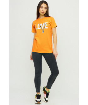 Футболка Boyfriend / дышащий принт /