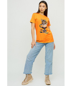 Футболка Boyfriend / дышащий принт /