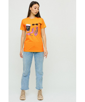 Футболка Boyfriend / дышащий принт /