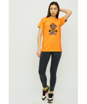 Boyfriend T-shirt / breathable print /