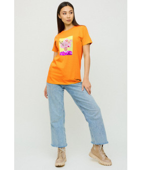 Футболка Boyfriend / дышащий принт /