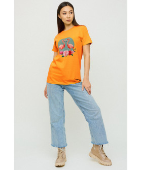 Футболка Boyfriend / дышащий принт /