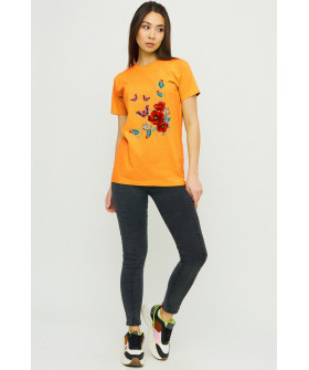 Boyfriend T-shirt / breathable print /