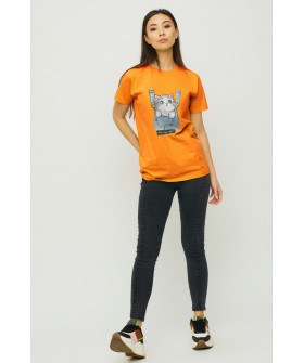 Футболка Boyfriend / дышащий принт /