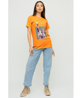 Футболка Boyfriend / дышащий принт /