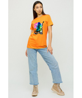 Футболка Boyfriend / дышащий принт /