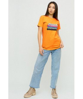 Футболка Boyfriend / дышащий принт /