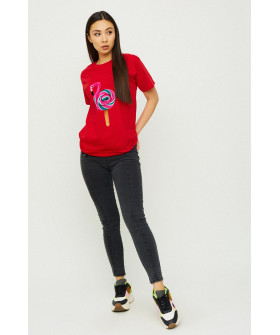 Футболка Boyfriend / дышащий принт /