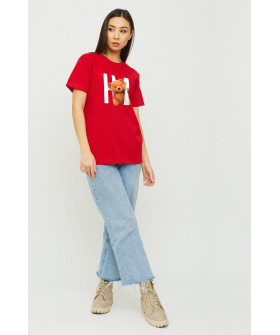 Футболка Boyfriend / дышащий принт /