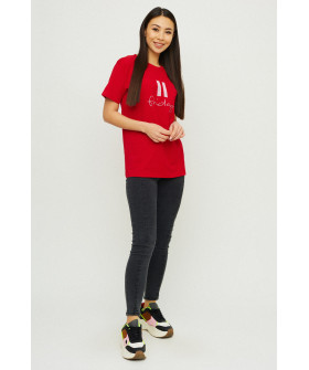 Футболка Boyfriend / дышащий принт /