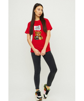 Футболка Boyfriend / дышащий принт /