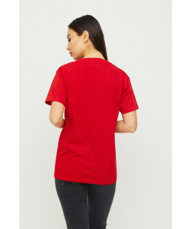 Boyfriend T-shirt / breathable print /