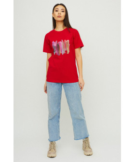 Футболка Boyfriend / дышащий принт /