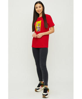 Футболка Boyfriend / дышащий принт /