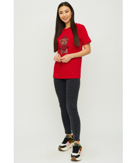 Футболка Boyfriend / дышащий принт /