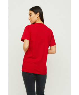 Boyfriend T-shirt / breathable print /