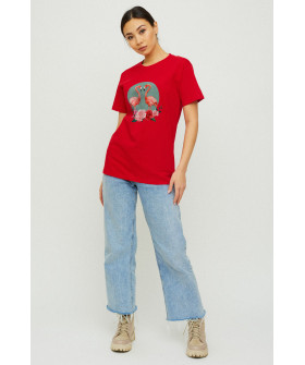 Футболка Boyfriend / дышащий принт /