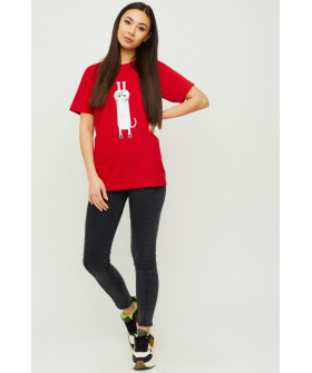 Футболка Boyfriend / дышащий принт /