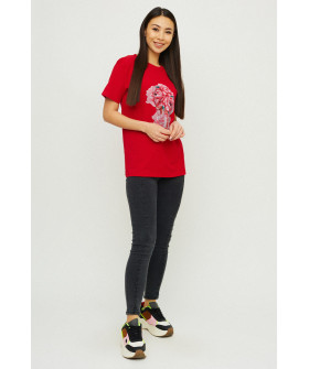 Футболка Boyfriend / дышащий принт /