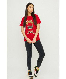 Футболка Boyfriend / дышащий принт /